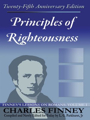 cover image of Principles of Righteousness